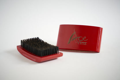 Ace Cutz 360 Wave brush (This style is with black boar mix 0.6mm black nylon pins bristles hard)