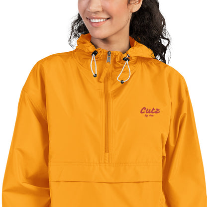 "CUTZ by Ace" Champion Packable Jacket- w/ Red